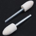 thumbnail image 4 of 12 Pcs Polishing Buffing Tool 8.5mm Conical Mounted Felt Bobs 3mm Shank, 4 of 8
