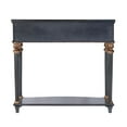 thumbnail image 5 of Butler Specialty Company Alexander 37 in. W Wood 1 Drawer Console Table - Blue, 5 of 7