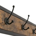 thumbnail image 2 of Boutique Home Entry Way Bench Shoe Rack And Coat Rack In Rustic Brown, 2 of 7
