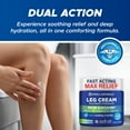 thumbnail image 5 of Owell Naturals Legs Relief Cream, 2 Oz, Cream For Leg Pain, Fast Absorbing, Cooling Formula, Made In USA, 5 of 8