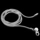 thumbnail image 2 of Renikh Women's Simple Design 925 Sterling Silver 2mm Snake Chain Lobster Clasp Necklace--16 inches-Product code 56159 18 inches, 2 of 4