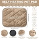 thumbnail image 2 of Paquete de 4 camas autocalentables para gatos de 16 x 20 pulgadas, alfombrilla térmica cálida para mascotas, almohadilla lavable para jaula de perro, calor corporal, manta antideslizante para, 2 of 6