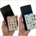 thumbnail image 2 of Juguete para dentición ChoserStar, de silicona suave, con forma de teléfono, 2 of 9
