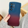thumbnail image 1 of Color Gradient Phone Case, Soft Liquid Silicone Case, Beautiful Wave Edge, For Samsung Galaxy S22, S23, S20, S21, FE Ultra IPhone 15 15Pro 15Pro Max 14 14Pro 14Pro Max Case, 1 of 5