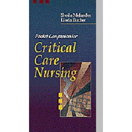 Pocket Companion for Critical Care Nursing (Paperback) by Sheila Drake Melander Linda Bucher