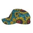 thumbnail image 5 of Balery Baseball Cap Adjustable Size for Running Workouts and Outdoor Activities All Seasons Dad Hat(Sunflowers), 5 of 9