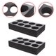 thumbnail image 3 of Bandejas de café portátiles de 2 piezas bandejas para transportes de café bandejas de café soportes de té de leche, 3 of 7