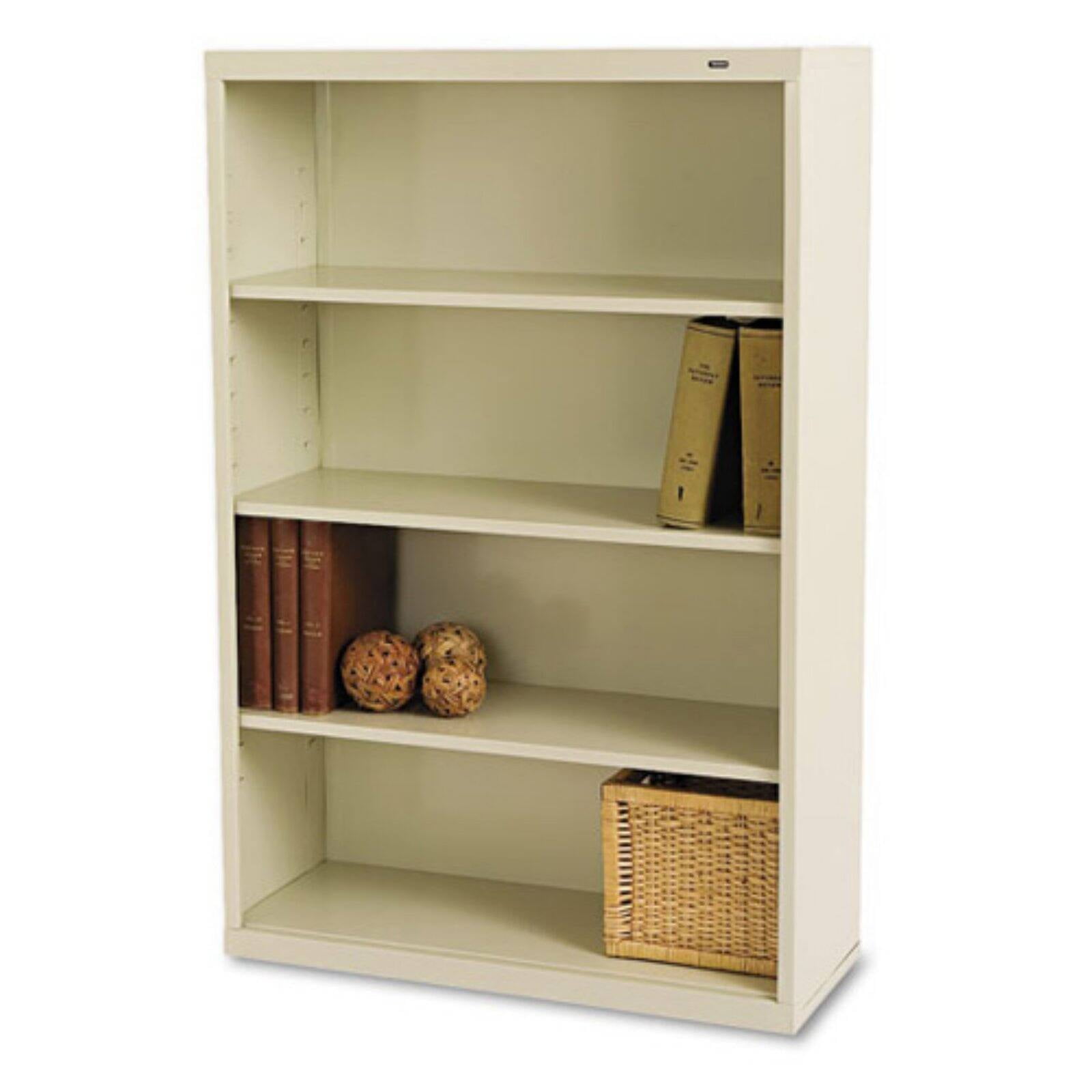 Tennsco 4Shelf Metal Bookcase
