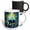 Multicolor, variant on 3drose, Black Panther Animal in Wild Jungles. Elegant Decorative Art Gift, 15oz Mug
