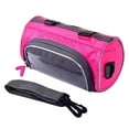 thumbnail image 4 of kesoto Bike Handlebar Bag Large Bike Accessory Bag with Shoulder Strap Storage Pouch Accessories for s Travel Hiking pink, 4 of 8