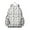 Schnauzer Dogs, variant on White Dogs and Flowers Backpack for School,Cute School Bag,Schoolbag with Adjustable Shoulder Straps & Padded Back,13.4"x11"x4.7"