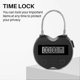 thumbnail image 2 of Smart Time Lock LCD Display Time Lock Multifunction Travel Electronic Timer, Waterproof USB Recharg, 2 of 5