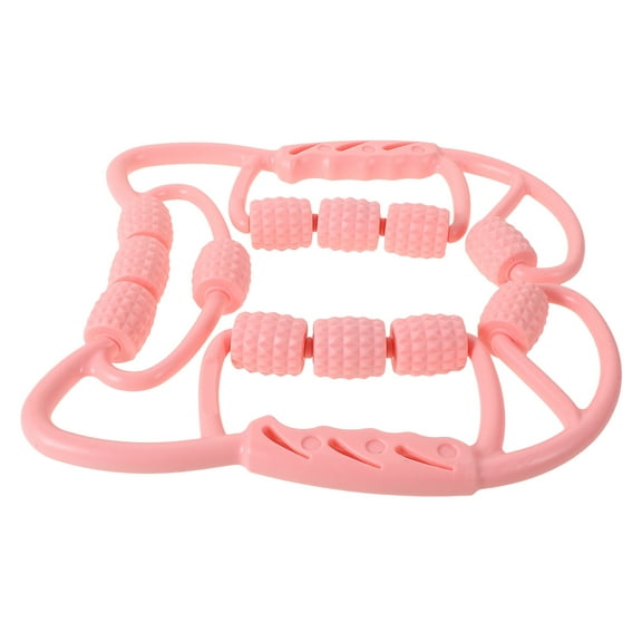 Ring Leg Clamp Massage Roller Calf Clamping Device Body Fitness Purple