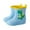 Light Blue, variant on Hifoo Kids Shoes Short Rain Boots For Kids School Ankle Rainboot On Garden Boot Rubber Shoes Classic Toddler Child Footwear