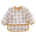 thumbnail image 1 of Painting Apron with Pockets Sleeveless Smocks for Child 2-7 Years, 1 of 6
