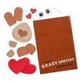 thumbnail image 2 of Fun Express Bear Valentine Card Holder Bag Craft Kit - Makes 12, 2 of 4