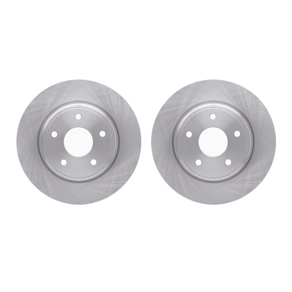 Dynamic Friction Company Rear Brake Rotors 6002-39030