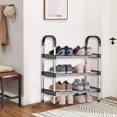 thumbnail image 1 of Feltree Simples Shoe Rack Galvanized Steel Pipe Household Door Shoe Storage Rack Multi Layer Space Saving Rental Room with Simples Shoe Cabinet, 1 of 7