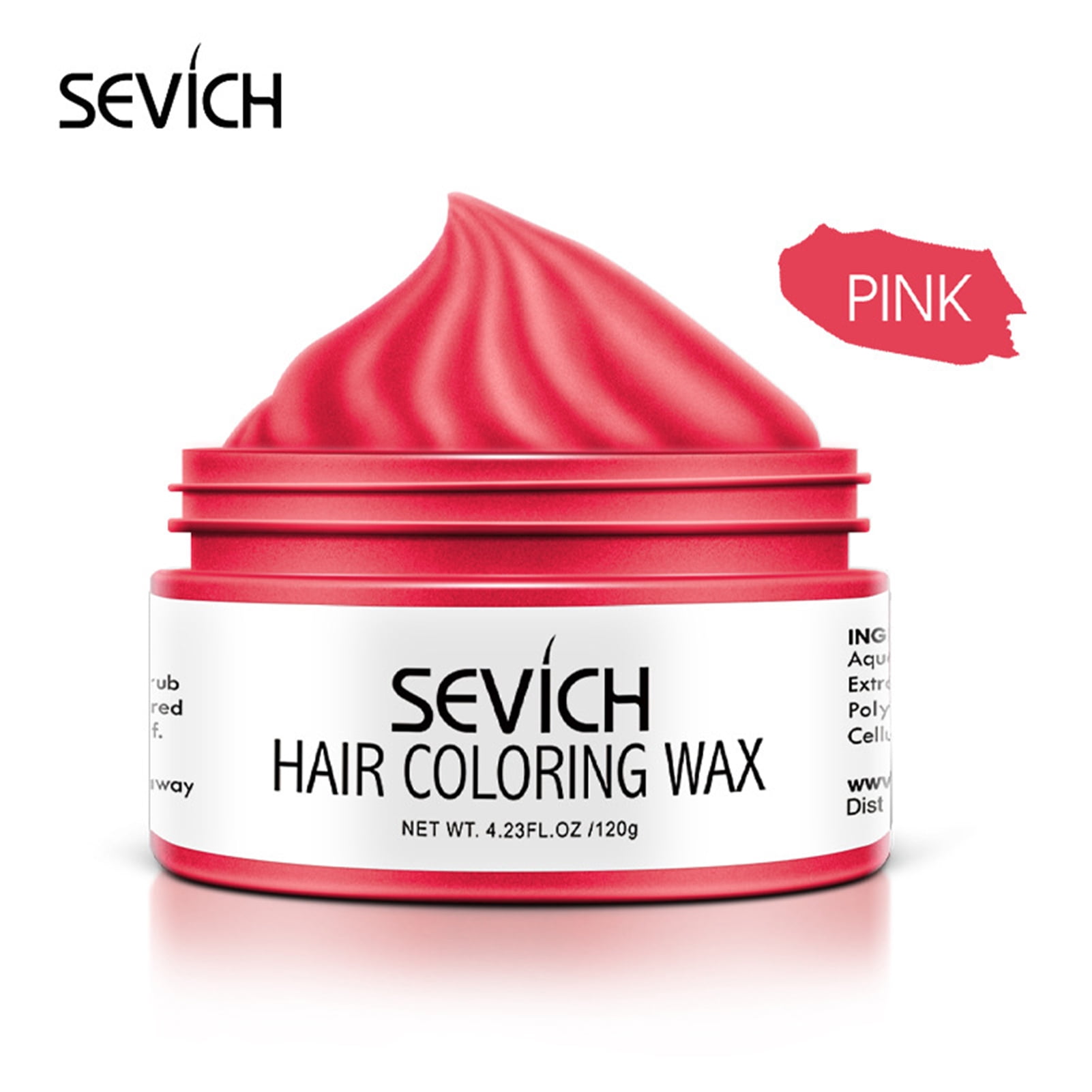 SEVICH Hair Coloring Wax 4.23oz Instant Hair Dye DIY Hair Color Wax Mud