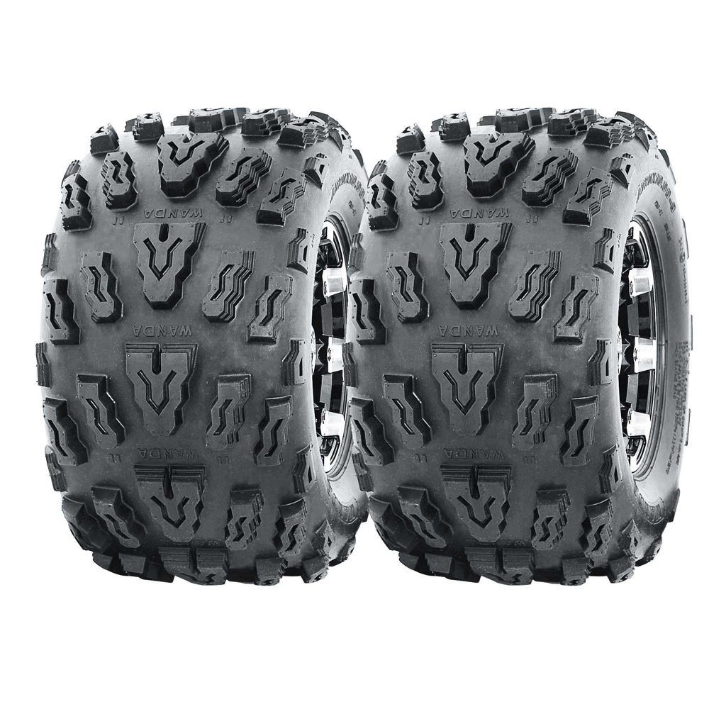 Set of 2 WANDA Sport ATV tires 20x109 20x10x9 4PR Deep Tread Walmart