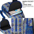 thumbnail image 4 of Crossbody Sling Backpack for Women Men Pirate Ship Anchor Blue Shoulder Sling Crossbody Casual Chest Bag for Travel Sports Running Hiking, 4 of 6
