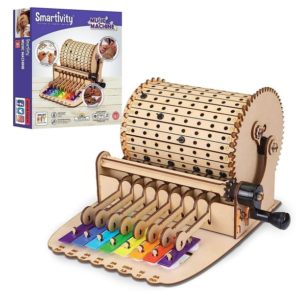 Smartivity, Music Machine, Science Kit, STEAM Toy, Wood, Ages 8-14, Kids, Unisex