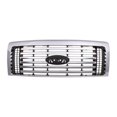 thumbnail image 1 of 2010-2012 Ford F150 Grille Chrome Frame 6 Chrome Bars Billet Style, 1 of 1