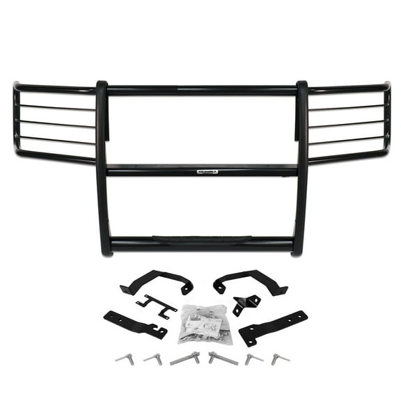Go Rhino 3324MB 3000 Series StepGuard Grille Guard with Brush Guards For Ford 08-14 E-350 Super Duty, Ford 08-14 E-150, Ford 08-14 E-250 Fits select: 2008-2014 FORD ECONOLINE