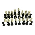 thumbnail image 2 of Juego de piezas de ajedrez de plástico PP piezas de ajedrez juguetes de 95mm King Sunnimix piezas de ajedrez, 2 of 8