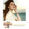 thumbnail image 6 of Wearlizer Elastic Band Compatible with Samsung Galaxy Watch 7/6/5/4 40mm 44mm/Watch 6 Classic 43mm 47mm/Watch 5 Pro 45mm/Watch 4 Classic 42mm 46mm/Watch 3 41mm/Active 2, 20mm Braided Band Women, 6 of 7