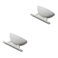 thumbnail image 3 of Speravity Tope de puerta Pestillo Captura Pieza de bloqueo Piezas de repuesto de componentes automáticos Reemplazo de ajuste Camper Hebilla de retención Blanco 2piezas Speravity CBP385036, 3 of 6