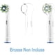 thumbnail image 4 of Tapa protectora de cepillo Oral B de 6 piezas, almacenamiento de cepillo de repuesto para cepillo de dientes eléctrico, conveniente para viajar y mantiene el polvo alejado para una mejor salud, 4 of 5