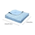 thumbnail image 2 of Byujiro Cooling Blanket for Hot Sleepers, Ice Silk Summer Blanket for Night Sweats, Breathable Lightweight Throw for Sound Sleep, for Adults and Kids, 2 of 3