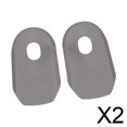 thumbnail image 1 of 2x2 Uds Botas De Manivela De Bicicleta Cubiertas De Manivela De Bicicleta Protector De Bielas Gris, 1 of 8
