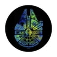 thumbnail image 3 of PopGrip Adhesivo Star Wars Halcón Milenario Tie Dye Galaxia, 3 of 6