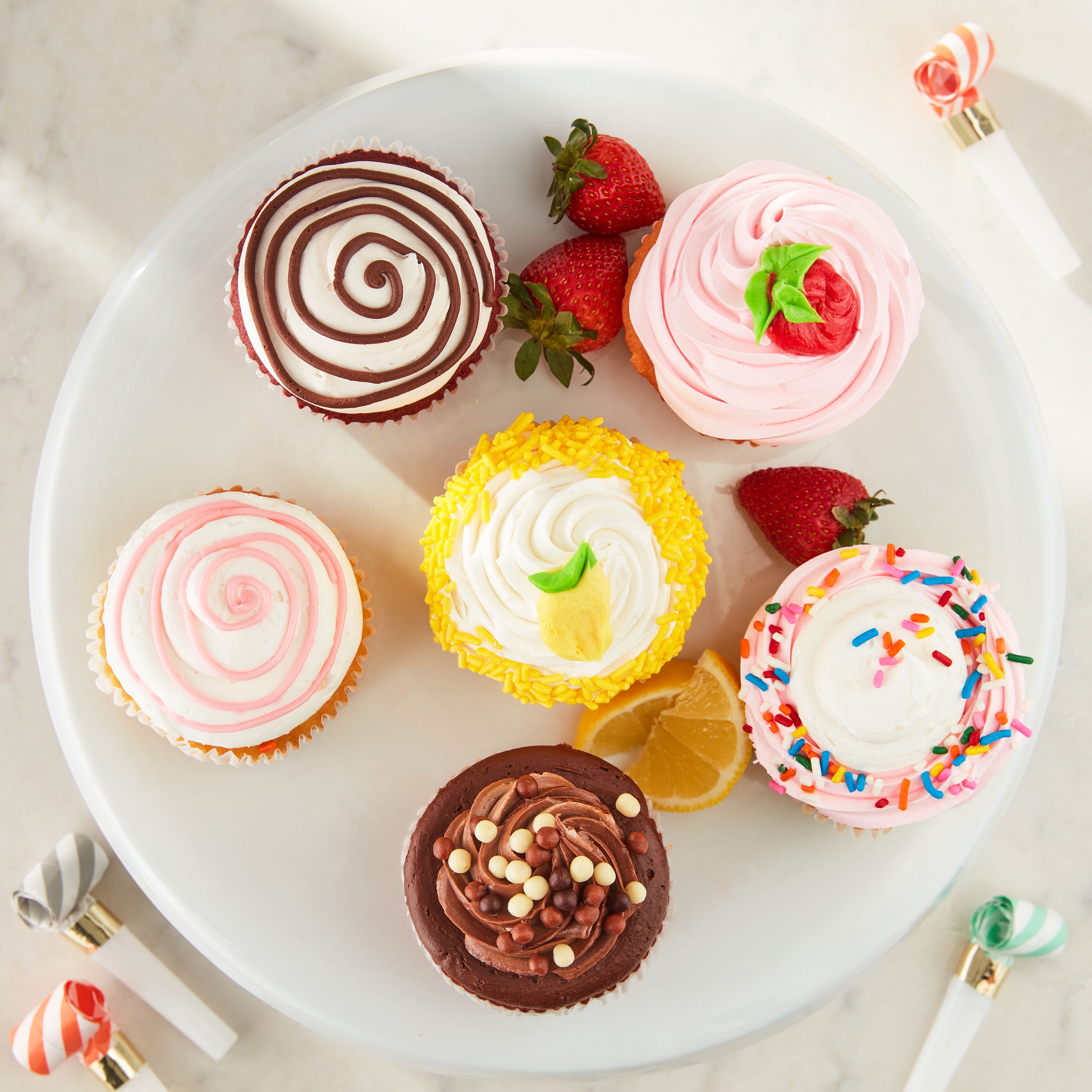 Freshness Guaranteed Variety Gourmet Filled Regular Cupcakes, 26 oz, 6 Count