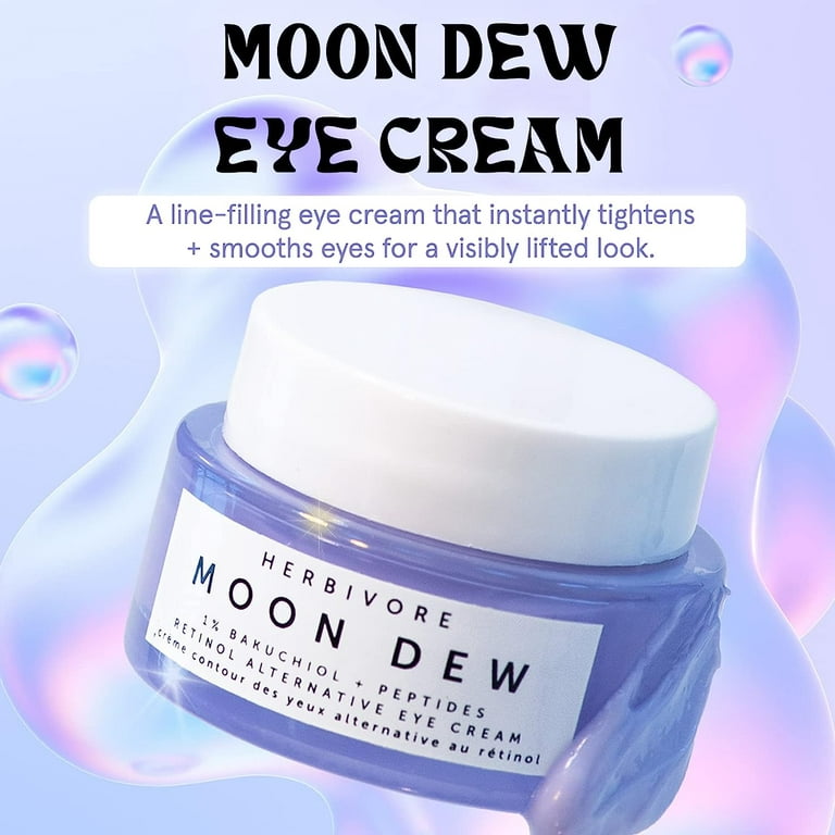 Moon Dew 1% Bakuchiol + Peptides Retinol Alternative Eye Cream