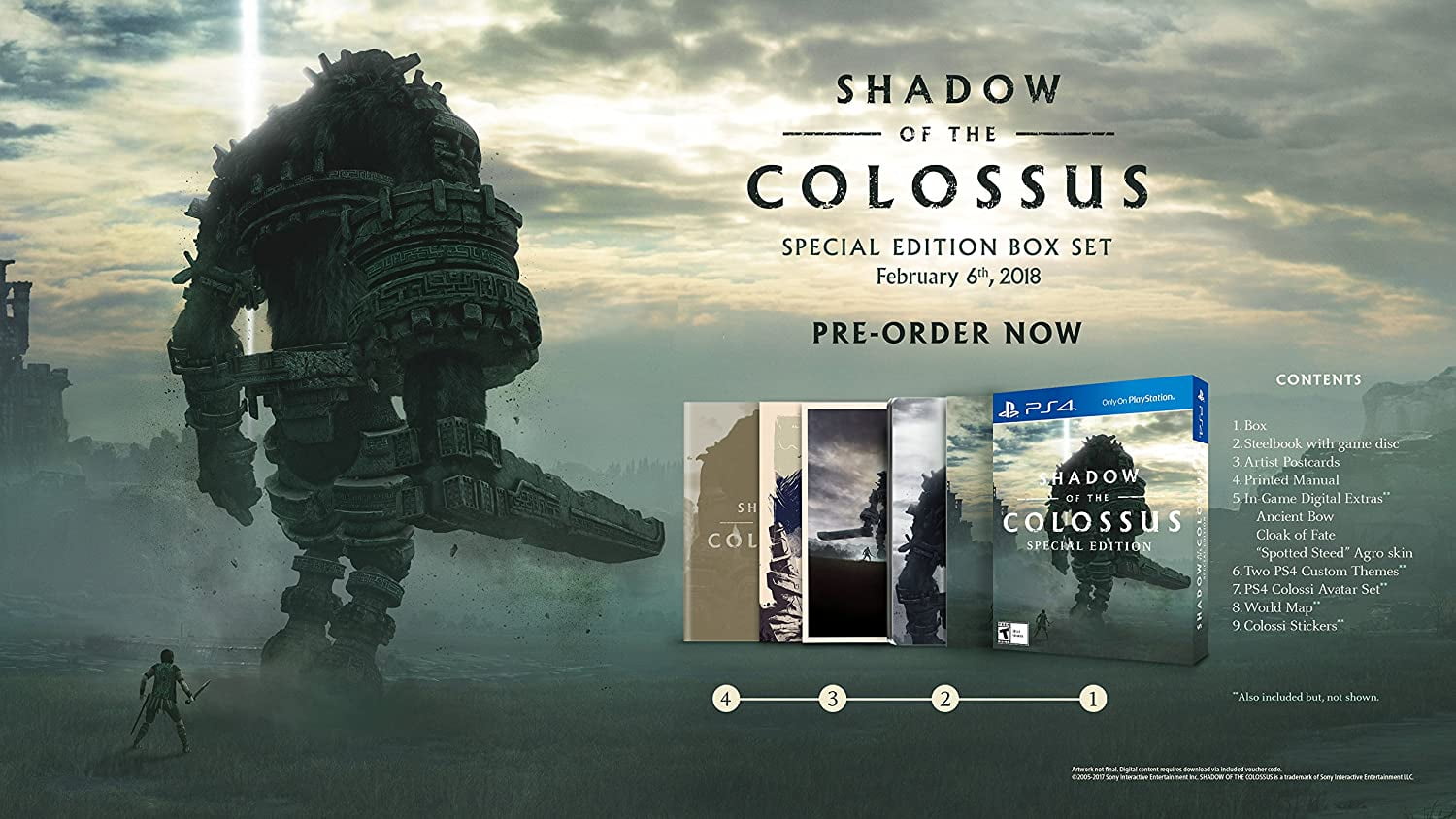 shadow of the colossus ps4 walmart