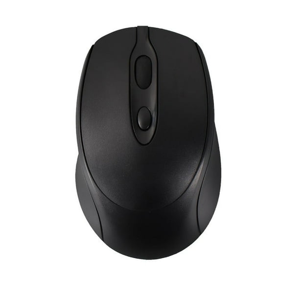 Wireless Mouse Rechargeable - Gamer Dual Modes BT5.2 & 2.4G USB, Mute Mice for Laptop, Pad, Tablet Black
