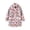Pink, variant on Herrnalise Rainy Season Children's Raincoat Jacket Cute Print Hooded Mid-length Jacket With Pockets,clearance under $10