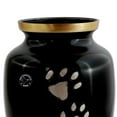 thumbnail image 4 of Hind Handicrafts Brass Pet Memorial Cremation Urns for Dogs and Cats Ashes - Keepsake Ash Urn - Funeral Urn (Pewter Paw, 45 Cubic Inches), 4 of 4