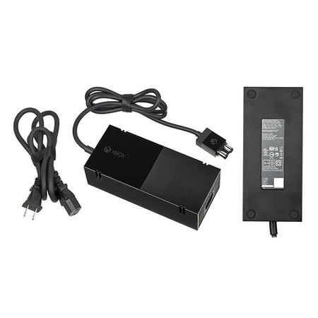 Microsoft Genuine OEM Power Supply AC Adapter Replacement for Xbox One - Complete Kit with Wall Charger Cable Cord