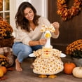 thumbnail image 7 of AZXY Porch Goose Outfits, Porch Goose Clothes, 23 Inch Cement Goose Clothes Dress, Goose Outfit for Thanksgiving Holiday Outdoor Garden Yard Lawn Patio Statue Decor, 7 of 7