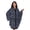 Pink Leopard, variant on WDCOZY Wearable Blanket Poncho for Women, Hooded Faux Fur Shawl Wrap with Pockets and Button Closure, Soft Warm Cape Throw for Home, Office and Travel, Leopard Print