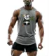 thumbnail image 2 of Chaleco deportivo de secado rápido para entrenamiento al aire libre, moda, ropa cómoda, para las cuatro estaciones, estampado informal, para correr, con cuello redondo, para hombre, 2 of 5
