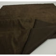 thumbnail image 3 of Chocolate Micro Suede 58" Width Microsuede Fabric by The Yard (1 Yards) 36"x 58", 3 of 4