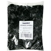 Haribo Licorice Black Wheels, 5 lb (Pack of 1)