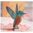 thumbnail image 4 of Tarjeta de cumpleaños de regalo para tus padres, amigos y amantes, tarjeta de felicitación emergente 3D (colibrí) brillar  Electrónica, 4 of 5