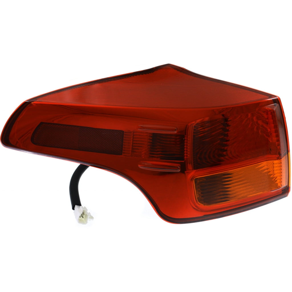 For Toyota RAV4 Outer Tail Light Assembly 2013 2014 2015 Driver Side | Halogen | Excludes EV 2014 Toyota Rav4 Tail Light Bulb Replacement