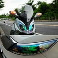 thumbnail image 4 of 12 x48inch Chameleon Light Blue Headlight Taillight Fog Light Vinyl Tint Film, 4 of 5